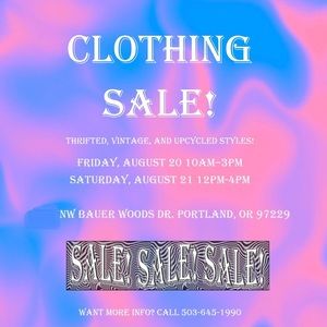 In the Portland area? Come to the Flea Market!